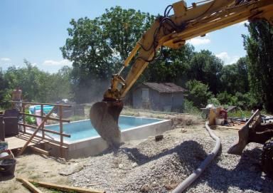 Travaux de terrassement