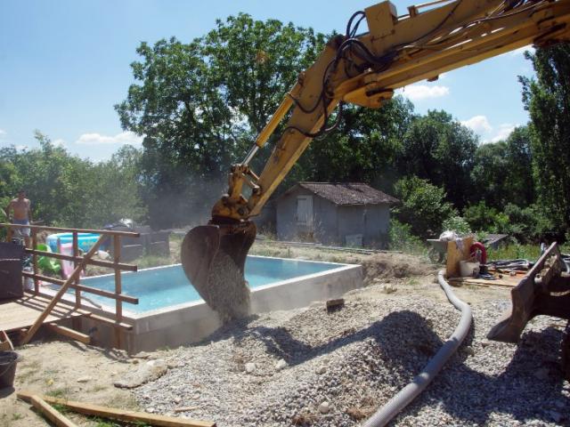 Travaux de terrassement