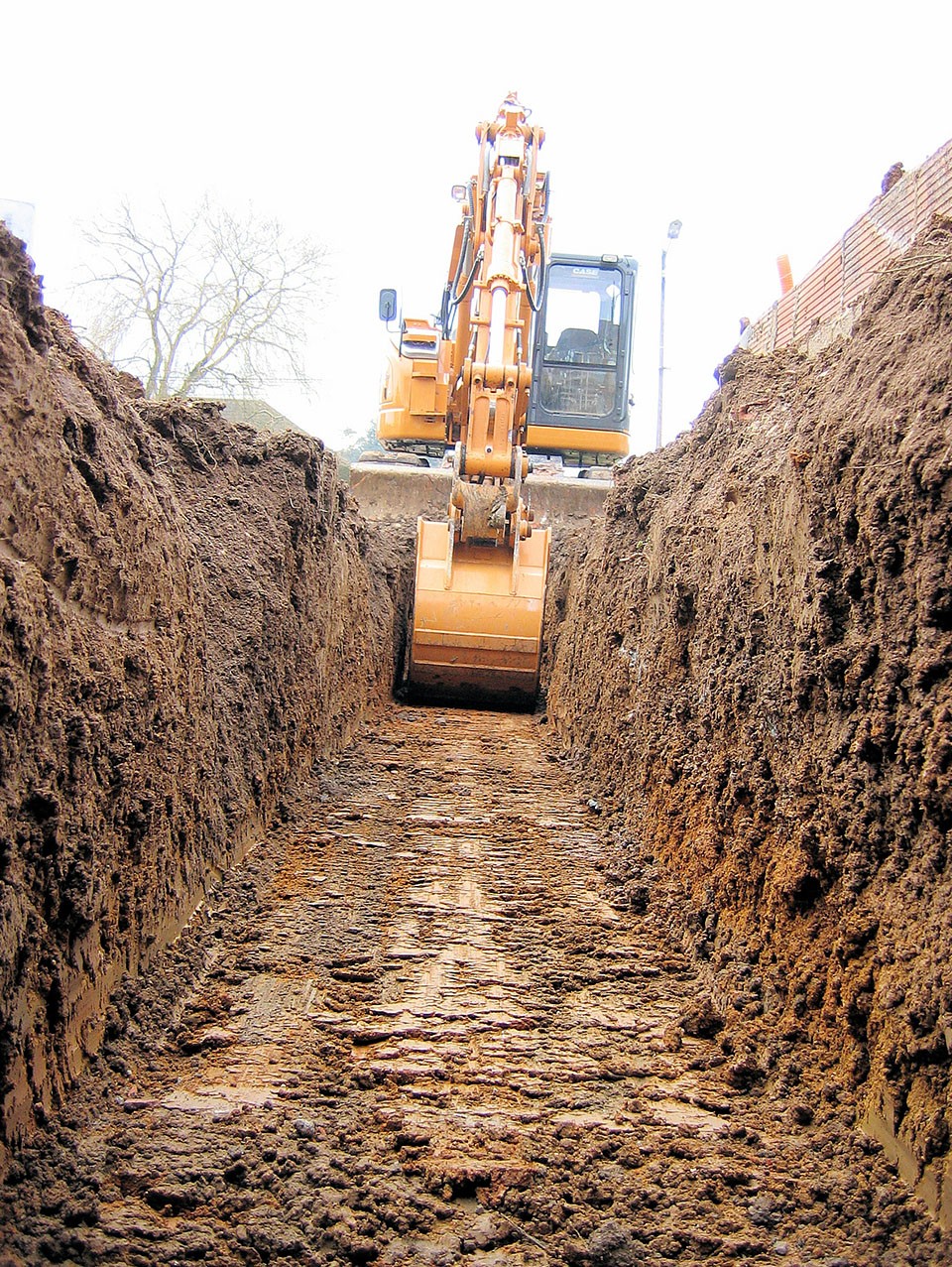 Travaux de terrassement